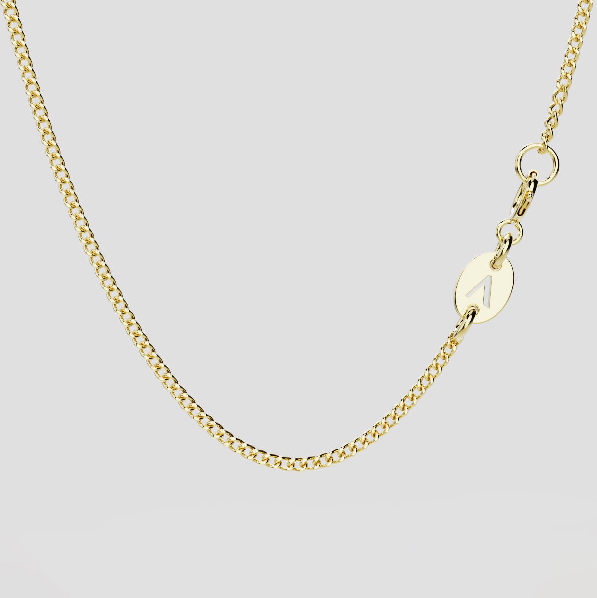 Curb Chain Necklace - AIKENDI