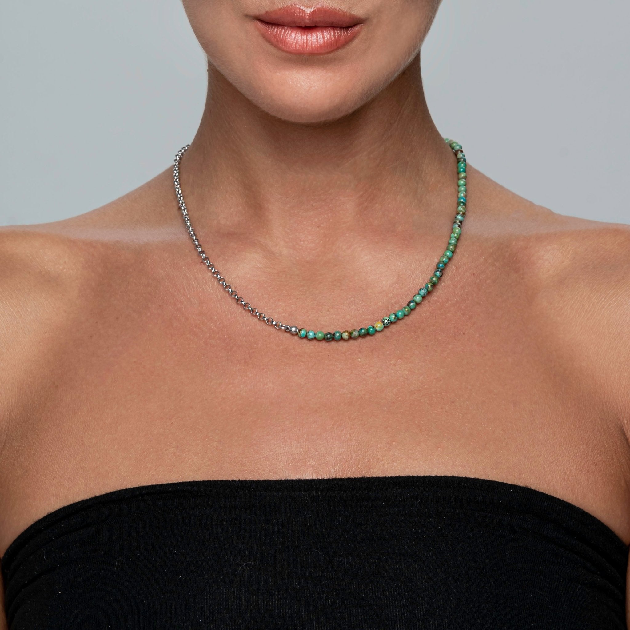 Turquoise Candy Necklace - AIKENDI