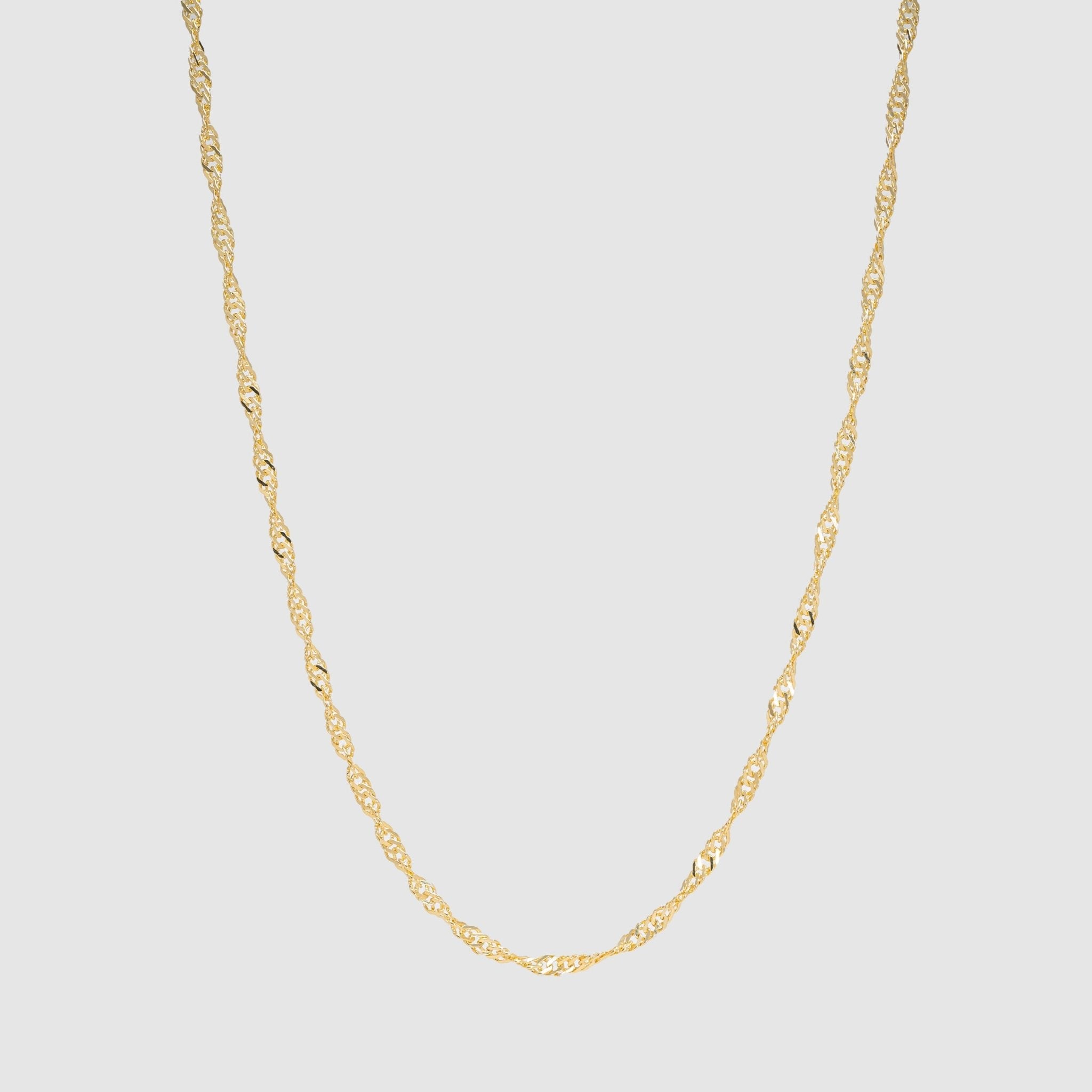 Twisted II Chain Necklace - AIKENDI