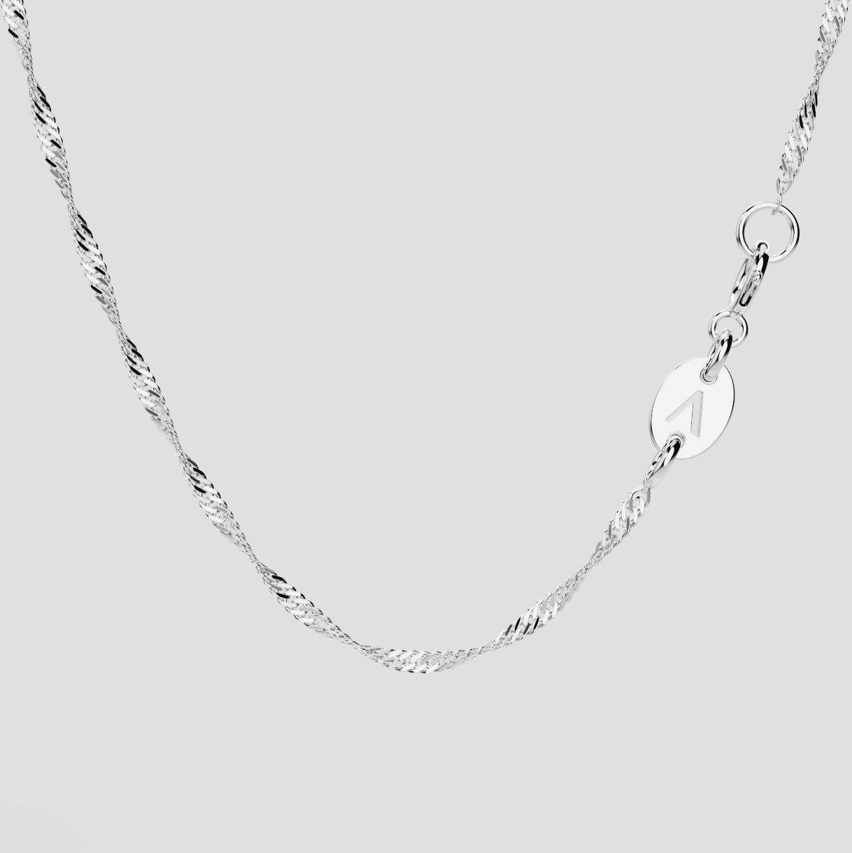 Twisted Chain Necklace | AIKENDI